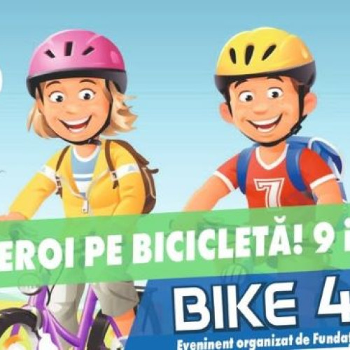 Evenimentul Bike4Kids promovează sănătatea și educația prin sport în Brașov