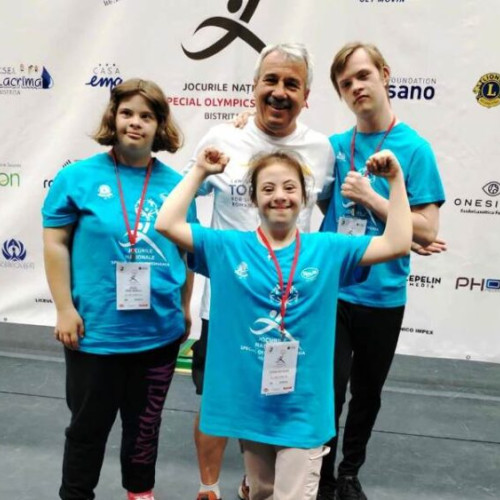 Tineri vrânceni speciali, emoție și bucurie la Jocurile Naționale Special Olympics