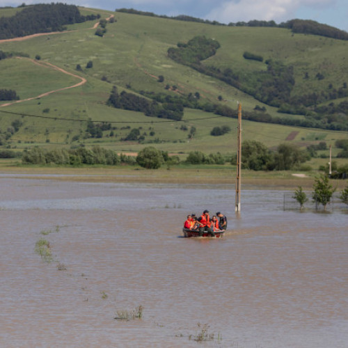 Avertizare de cod galben pentru inundații emisă de hidrologi, valabilă până vineri dimineața