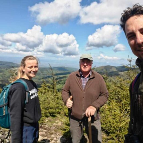 Tânără voluntară din Franța petrece trei săptămâni în Parcul Natural Putna-Vrancea