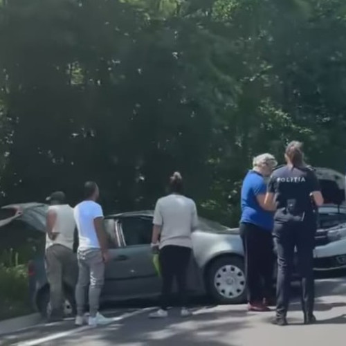 Accident rutier în Botoșani cu trei mașini implicate