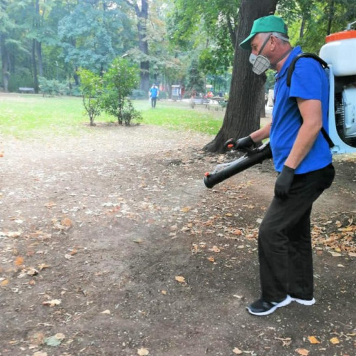 Dezinsectie în oraș folosind un biocid sigur pentru sănătate