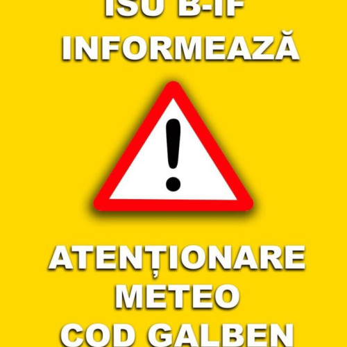 Atenționare meteo pentru București și Ilfov în perioada 6-8 iunie 2025