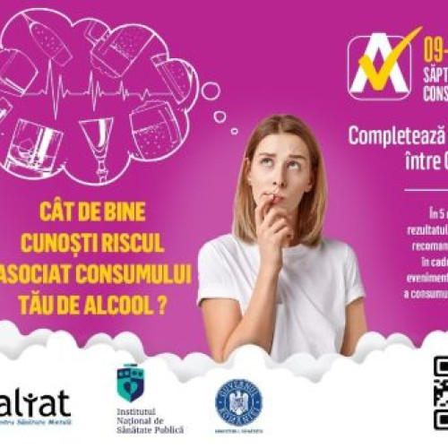 Campanie națională de prevenție și evaluare a consumului de alcool în județul Brașov