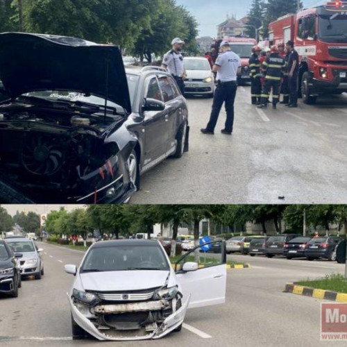 Doi copii și doi adulți au fost răniți într-un accident grav în municipiu