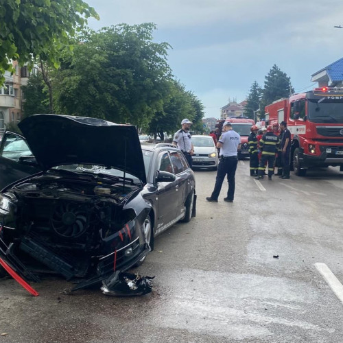 Accident rutier pe Calea Naţională din Botoşani