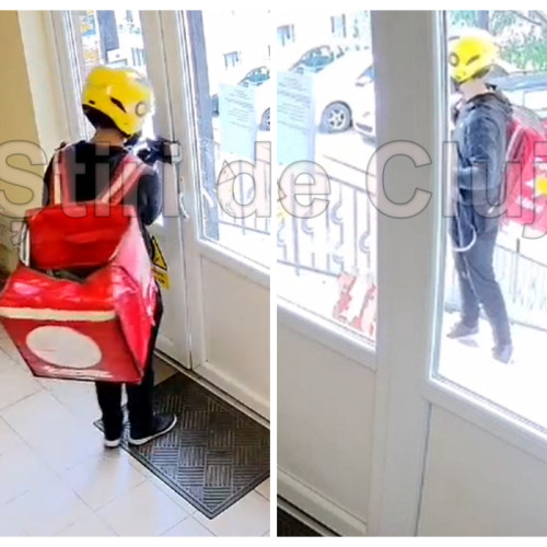 Un incident revoltător s-a petrecut astăzi, în jurul orei 15:00, pe strada Campului din Cluj-Napoca, potrivit stiridecluj.ro. Un livrator Bolt Food a fost filmat inexplicabil în timp ce, aparent, livrase comanda, doar pentru a o fură imediat după. Potrivit declarației soțului clujencei păgubite, „sotia mea mai avea un minut și jumătate până ajungea acasă. Livratorul a sunat și i-a spus că ajunge cu mâncarea. Ea i-a explicat că poate să lase pachetul la ușă, că va ajunge rapid. Omul a zis că e OK și a intrat în bloc.”