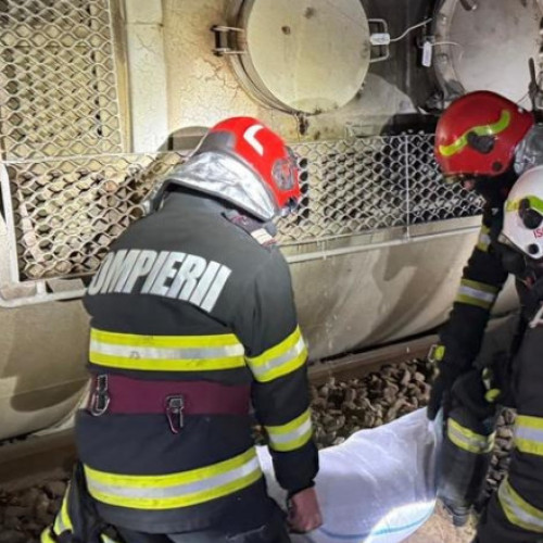 Deraiere a unui tren de marfă cu benzină pe ruta Ploiești – Isalnița