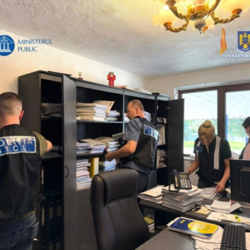 Percheziții majore în Botoșani în cadrul unei anchete naționale de amploare