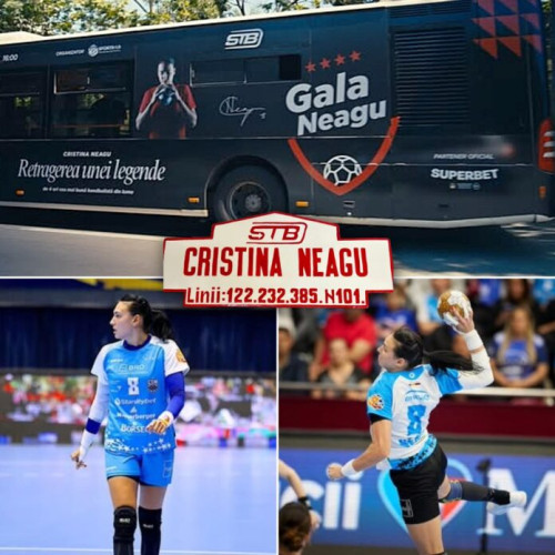 Statia Garleni din București va purta, de acum înainte, numele "Cristina Neagu", anunță Societatea de Transport București (STB), potrivit newsbucuresti.ro. Această inițiativă reprezintă un gest de recunoștere pentru performanțele și dedicarea sportivei, considerată cea mai mare handbalistă pe care România o avut-o vreodată.