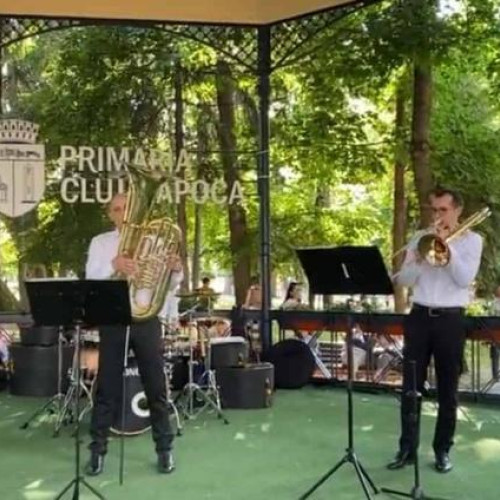 Cluj-Napoca va continua tradiția concertelor de fanfară în Parcul Central