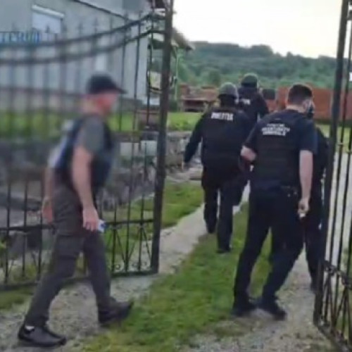 Cinci interlopi reținuți după percheziții la Făgăraș