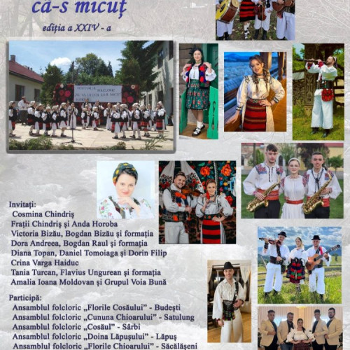 Budestiul se pregătește de sărbătoare! În weekendul 8-9 iunie 2025, în inima Maramureșului istoric, va avea loc cea de-a XXIV-a ediție a Festivalului Folcloric „Nu va uitați că-s micuț”. Evenimentul, dedicat copiilor, tradițiilor și folclorului autentic, este organizat de Consiliul Județean Maramureș, Primăria și Consiliul Local Budesti, în colaborare cu Centrul Județean pentru Conservarea și Promovarea Culturii Tradiționale „Liviu Borlan” Maramureș, potrivit emaramures.ro.