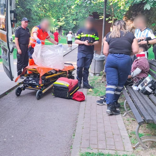 Doi copii au fost răniți după ce au căzut de pe o trotinetă electrică puternică, în timp ce se jucau în Parcul Regele Mihai I al României, potrivit timpOnline.ro. Incidentul a avut loc în timpul unei patrule a Poliției Locale Bistrița, care a asistat la această întâmplare nefericită. Conform comunicatului, trotinetă avea o putere de 2000W și putea atinge viteze de până la 75 km/h. Copiii circulau pe pista de biciclete și nu purtau casca de protecție.