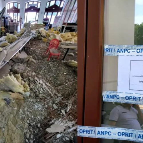 Tavanul unui loc de joaca din Botoșani s-a prăbușit, anunță ANPC. Potrivit informațiilor, în interior se aflau 18 persoane, dintre care 13 copii și cinci adulți. Din fericire, nimeni nu a fost rănit grav, dar doi copii, în vârstă de 10 și 5 ani, au inhalat praf și au fost duși de urgență la spital. Starea lor actuală este stabilă, semnalează sursa botosaninews.ro.