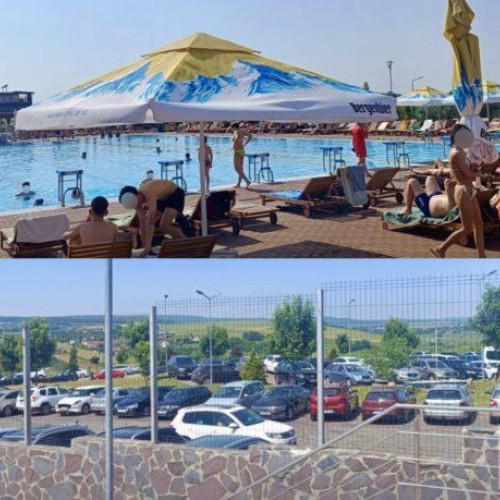 Cornisa AquaPark, destinație preferată pentru relaxare în Moldova, a fost luată cu asalt de sute de persoane duminică