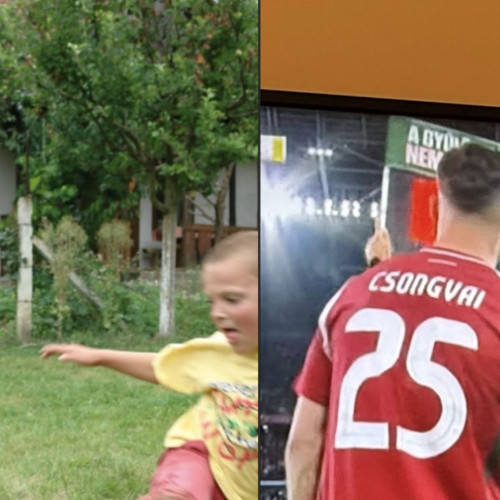 tânărul talent maghiar Aron Csongvai debutează în echipa națională a Ungariei