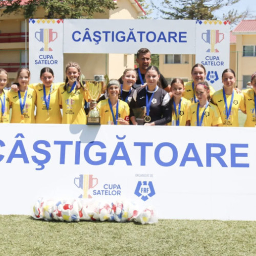 câștigătoarele Cupei satelor U13 – fete, ediția 2024-2025, la Eforie Nord