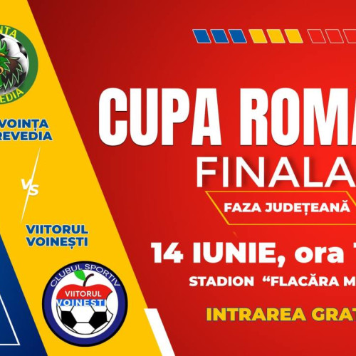 finala Cupei Romaniei județene la fotbal, la Moreni