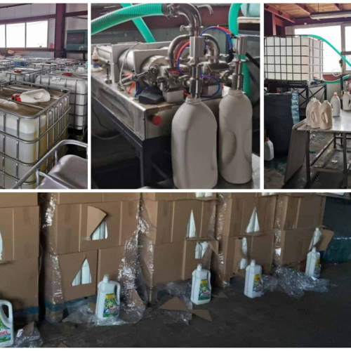 doi persoane și o firmă trimise în judecată pentru contrafacere de detergent în Alba Iulia