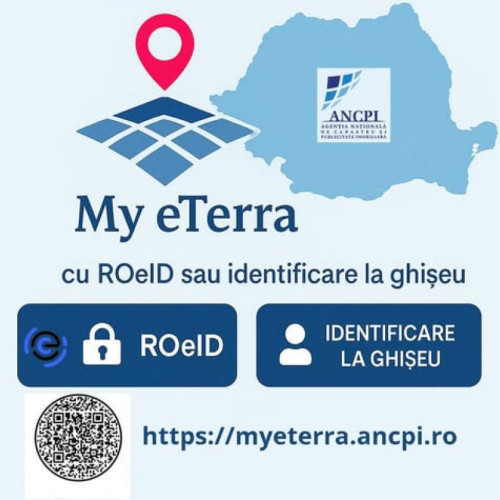 Proprietarii din România pot obține gratuit extras de carte funciară și plan cadastral în format electronic