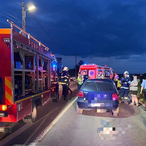 copil de 5 ani prins sub autoturism în satul Madaras