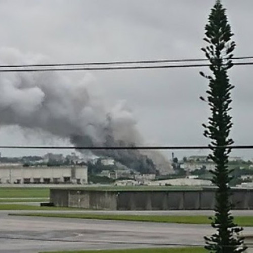 Explozie la o bază militară americană din Okinawa: patru persoane rănite