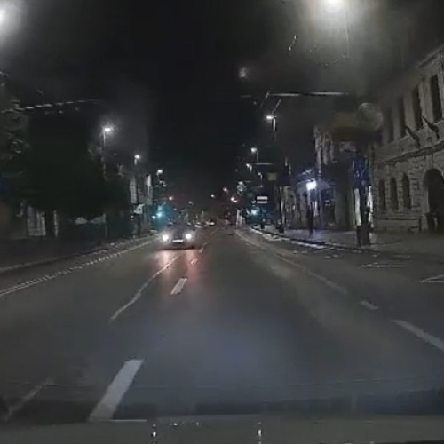 șofer surprins circulând pe contrasens în centrul Clujului