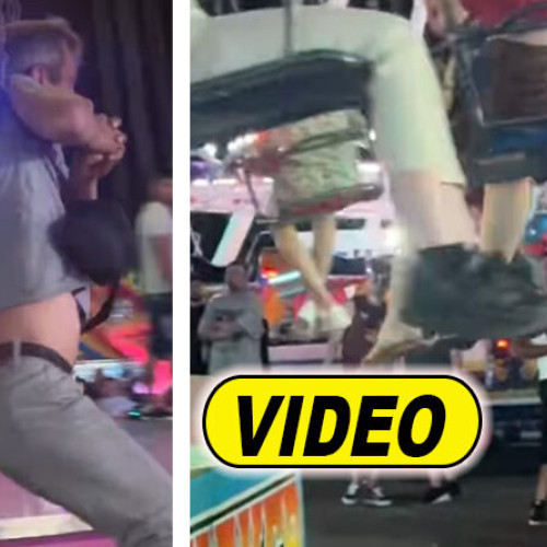 incident amuzant la caruselul din Drăgăica