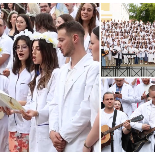 serenadele absolventilor de la universitatea “george emil palade” din targu mures au impresionat publicul