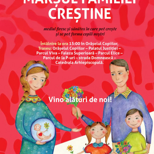 galatenii invitati la marșul familiei creștine