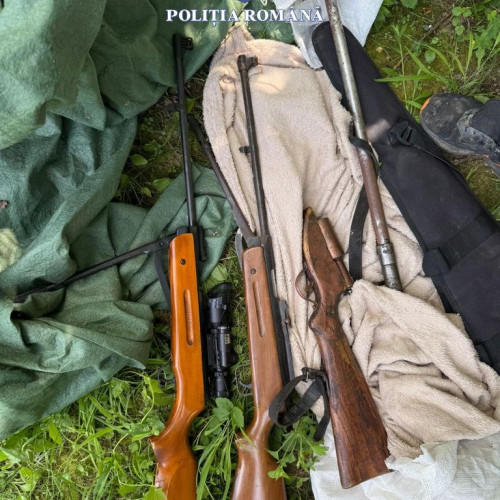 Barbat retinut pentru contrabanda cu arme in Bistrita-Nasaud