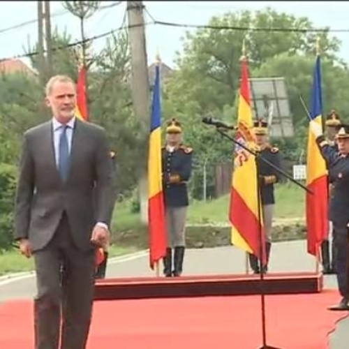 vizita oficialilor la centrul 'getica' și întrevederea cu regele Spaniei și președintele Nicușor Dan