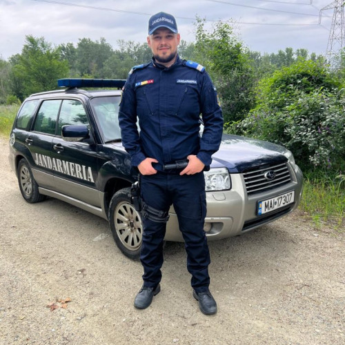 jandarm aflat în timpul liber a salvat o viață la botezul din bustuchin