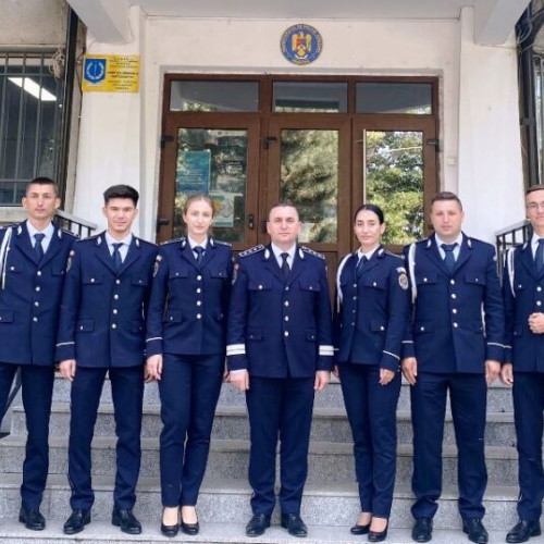 sase noi agenti de politie pentru ipj vrancea