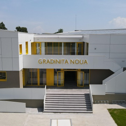 inaugurarea unei gradinite moderne pe strada Nucului din Brașov