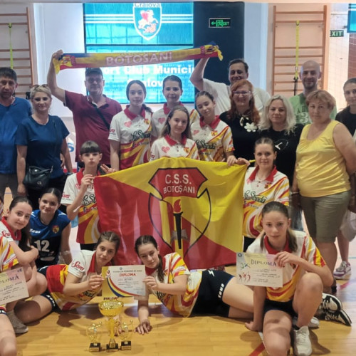 echipele de volei ale css botosani la campionatul national de minivolei ziua de triumf pentru voleiul botosanean