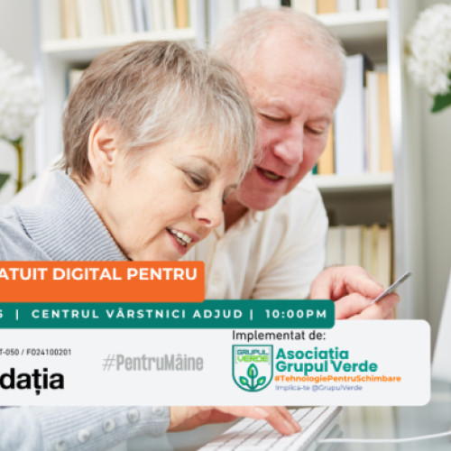 atelier digital dedicat seniorilor din Adjud