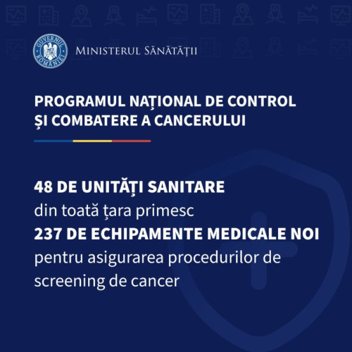 Ministerul Sănătăţii anunţă investiţii în dezvoltarea infrastructurii medicale în valoare de peste 2 miliarde de lei