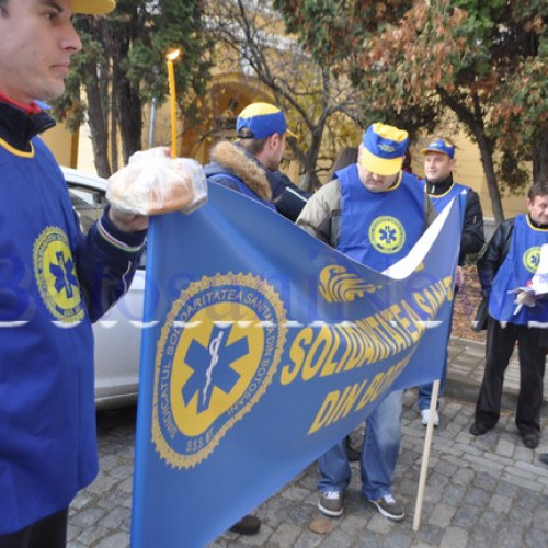 Angajați din sectorul social din Botoșani protestează împotriva măsurilor de austeritate