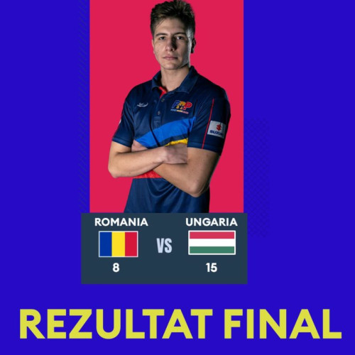 Echipa de polo a României înfruntă o înfrângere grea împotriva Ungariei: 8-15
