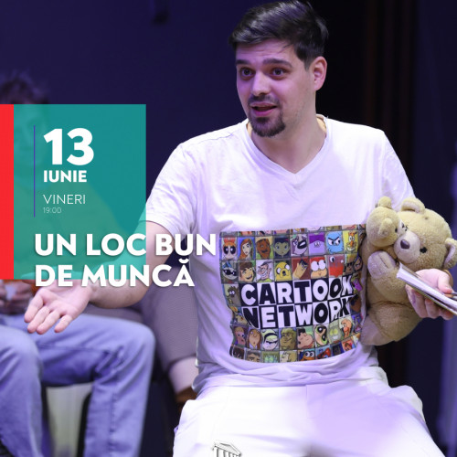 spectacol de monodramă la teatrul "Fani Tardini" din Galați