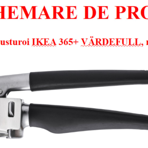 IKEA rechemează presa de usturoi IKEA 365+ VARDEFULL din cauza unui risc pentru siguranță