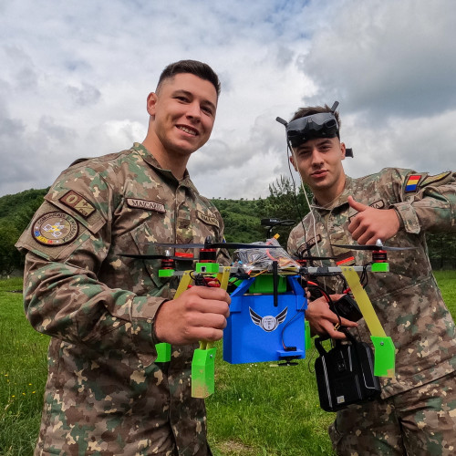 elev militar din botosani, obține locul I la concursul național de drone