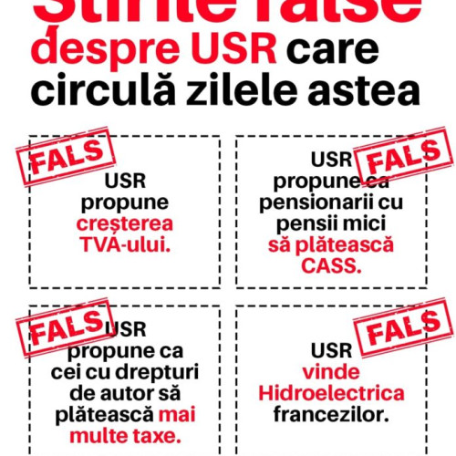 USR Botoșani: USR nu propune creșteri de taxe și cere responsabilitate în gestionarea bugetului
