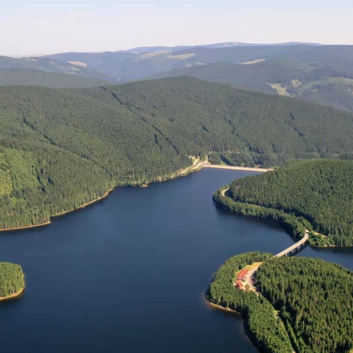 Lucrări de reabilitare la barajul Oasa pentru siguranța acumulării de apă