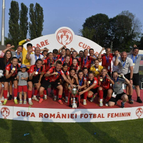 echipa FK Csikszereda Miercurea Ciuc câștigă finala Cupei României la fotbal feminin 2024-2025