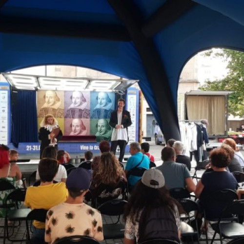 caravana shakespeare ajunge în județul brașov pe 13 și 14 iunie