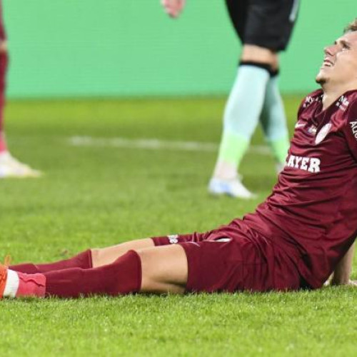 Atacantul CFR Cluj a ratat un penalty important în prelungirile primei reprize