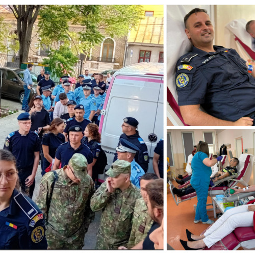 Campanie de donare de sânge la Cluj-Napoca de Ziua Mondială a Donatorului